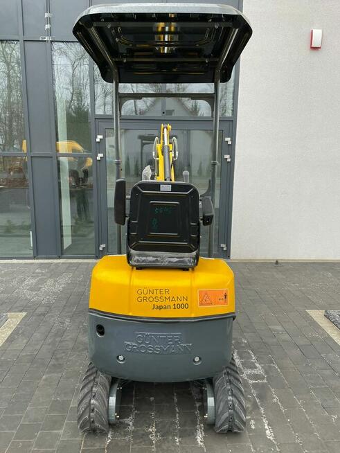 Gunter Grossmann Minikoparka JAPAN 1000, silnik Kubota