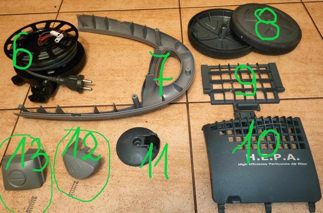 Zelmer Jupiter TYP 4000.0.K58H P 2000W - CZĘŚCI !!!