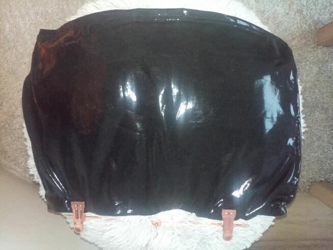 Błyszcząca spódnica mini, XL