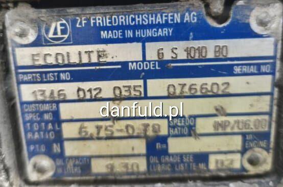 Skrzynia biegów ZF 6S1010BO