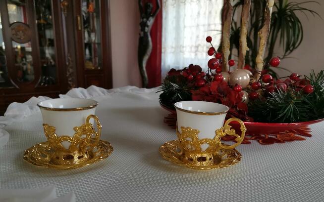 Ekskluzywny zestaw 2 filiżanek do Espresso 100 ml