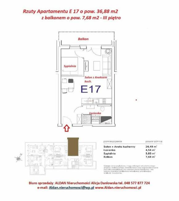 2 pok. Apartament w Pobierowie na sprzedaż !!!