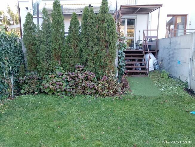 Mieszkanie bezczynszowe z ogródkiem