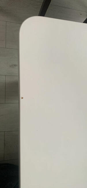 Biały ławostół stan dobry