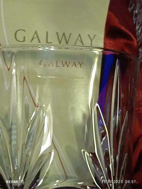Zestaw upominkowy Galway Crystal Longford z karafką i szklan