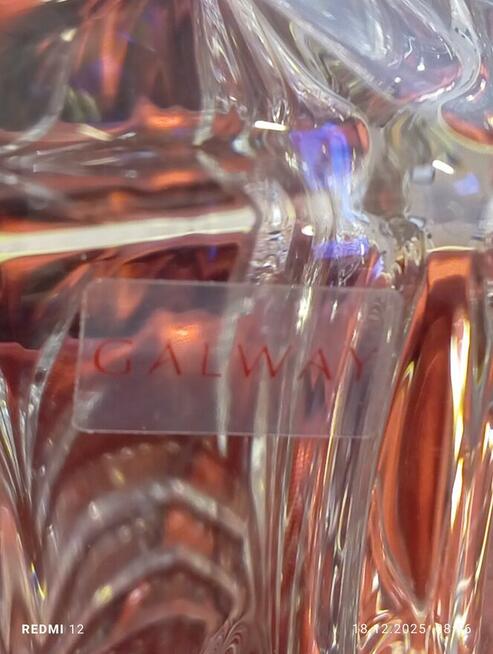 Zestaw upominkowy Galway Crystal Longford z karafką i szklan