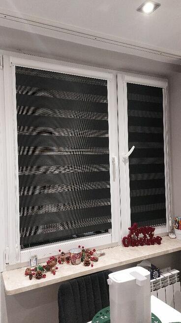 Komplet rolet dzień-noc w kasecie + moskitiery