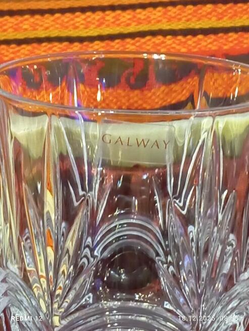 Zestaw upominkowy Galway Crystal Longford z karafką i szklan