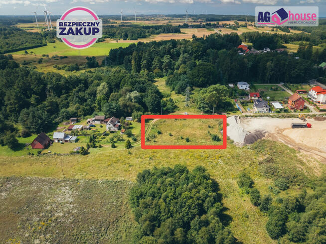 Działka siedliskowa Ronino gm. Postomino,