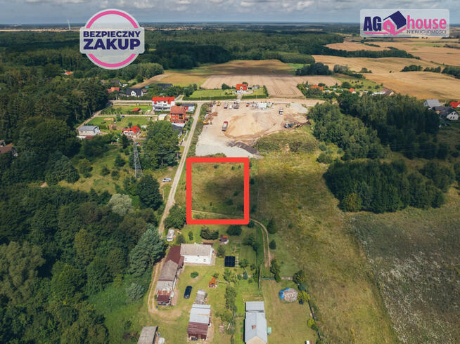 Działka siedliskowa Ronino gm. Postomino,