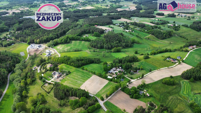 Działka budowlana Kłosowo gm. Przodkowo, Spacerowa