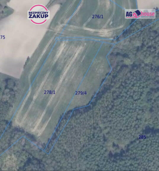 Działka rolna Ełganowo gm. Trąbki Wielkie, Macierzy Szkolnej