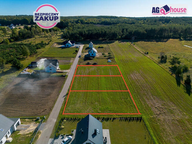 Działka budowlana Stężyca, Wrzosowa