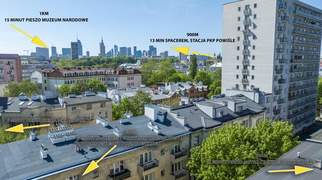 Urokliwe mieszkanie na Powiślu!