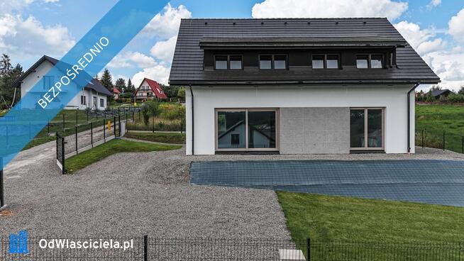 Nowoczesny Dom 162 m2 na 8 arowej działce nad Jeziorem Mucharskim