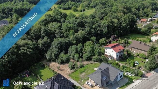 Działka budowlana pod dom przy lesie / 21 arów / Wadowice