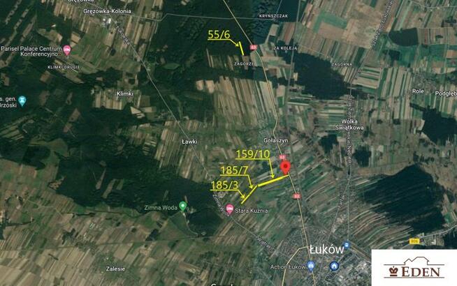 Działka rolna Gołaszyn gm. Łuków