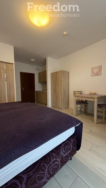 Aquamarina Studio z balkonem i garażem