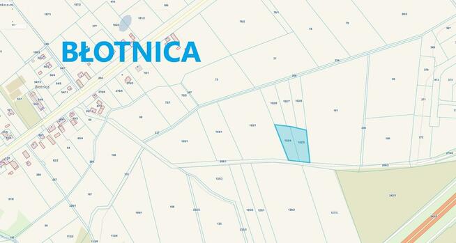 Działka rekreacyjna Błotnica gm. Kołobrzeg, Błotnica