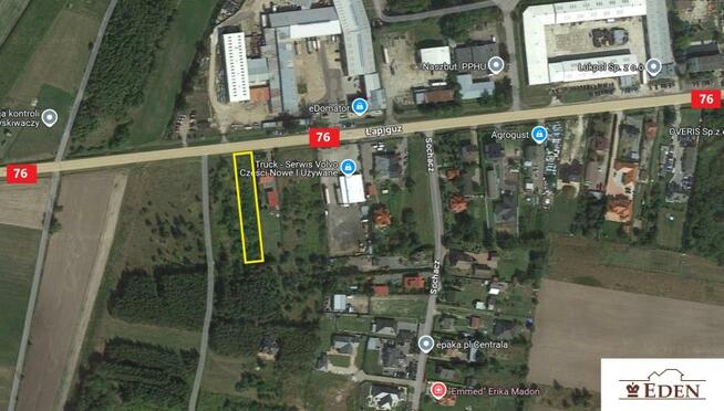 Działka budowlana Łuków Łapiguz, Łapiguz