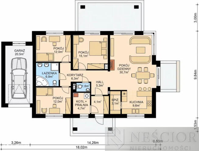 Dom w Maliszewie k. Mińska Mazowieckiego