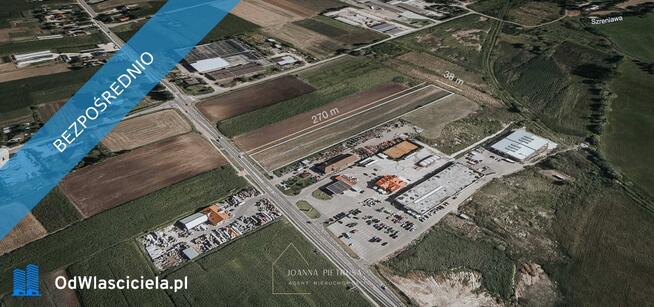 Działka przemysłowo-usługowa 1 ha Opatkowice z WZ