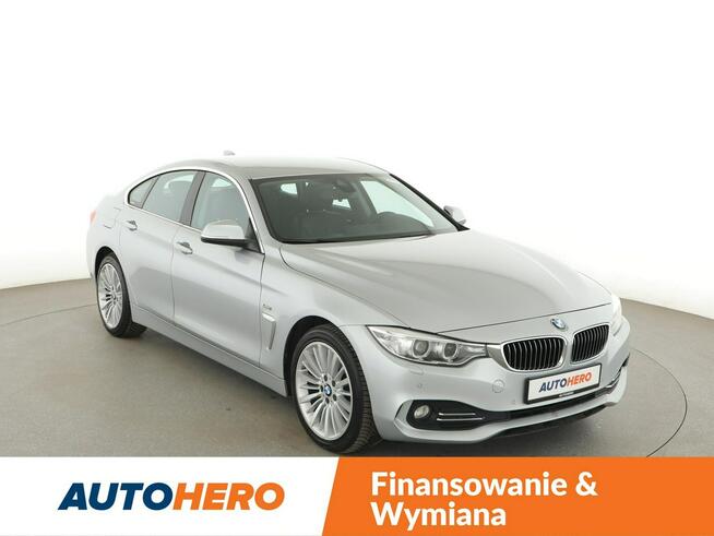 BMW 420 2.0d Automat xDrive Luxury Line Nawigacja Tempomat Skóra Xenon HUD PDC