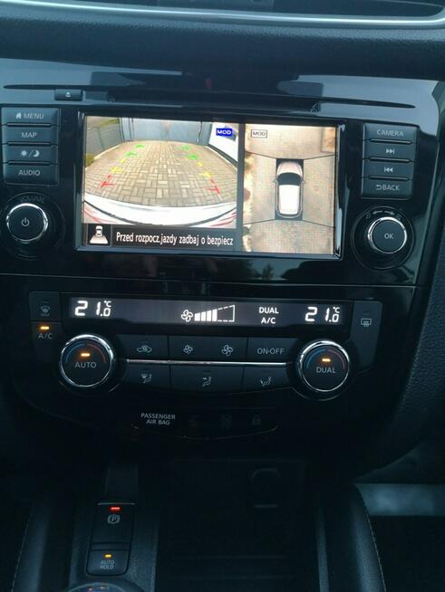 Nissan Qashqai 1.332 140KM Led Tempomat Nawi Kamera Salon Pl Serwis wersja N-Connecta