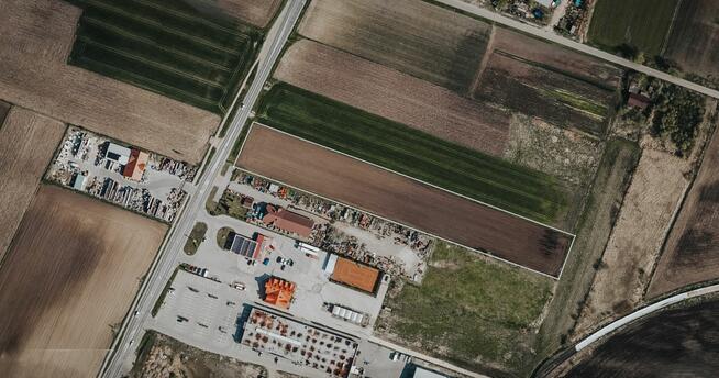 Działka przemysłowo-usługowa 1 ha Opatkowice z WZ