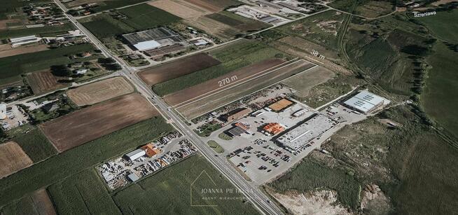 Działka przemysłowo-usługowa 1 ha Opatkowice z WZ