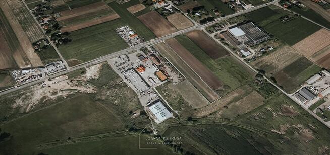 Działka przemysłowo-usługowa 1 ha Opatkowice z WZ