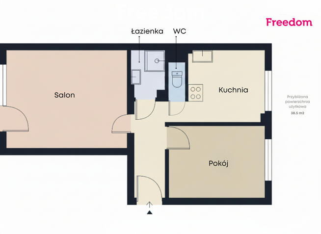 2-pokojowe mieszkanie po remoncie w Tarnowie!