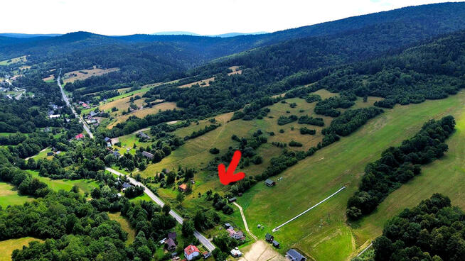 Działka inwestycyjna Małastów gm. Sękowa