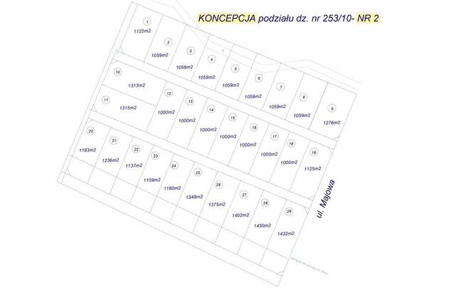 Działka inwestycyjna Kosewko gm. Pomiechówek,