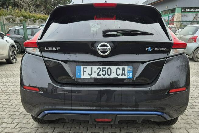 Nissan Leaf duza Bateria TEKNA Kamery 360 Grzana Kanapa Nawigacja Skóra