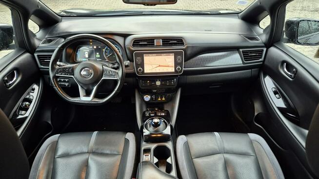 Nissan Leaf duza Bateria TEKNA Kamery 360 Grzana Kanapa Nawigacja Skóra