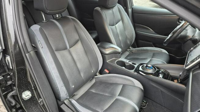 Nissan Leaf duza Bateria TEKNA Kamery 360 Grzana Kanapa Nawigacja Skóra