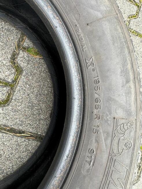 2 używane opony letnie Michelin 195/65 R15 91T