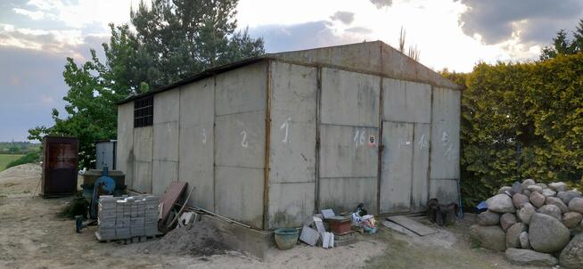 sprzedam garaż z grubej blachy 10x5 h=3m