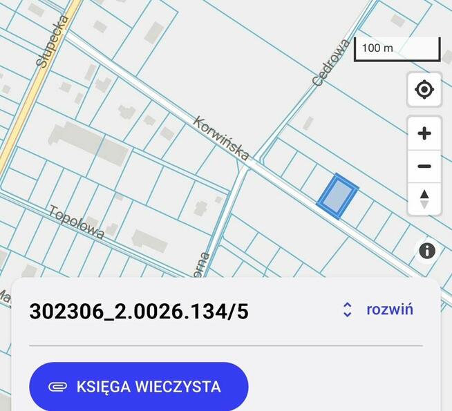 działka budowlana – Piotrowice, gmina Słupca 10 ar