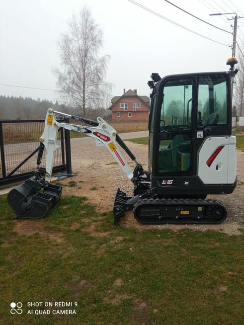 BOBCAT E16 / E19 R2 MINIKOPARKA MODEL 2026 FV NOWA GWARANCJA