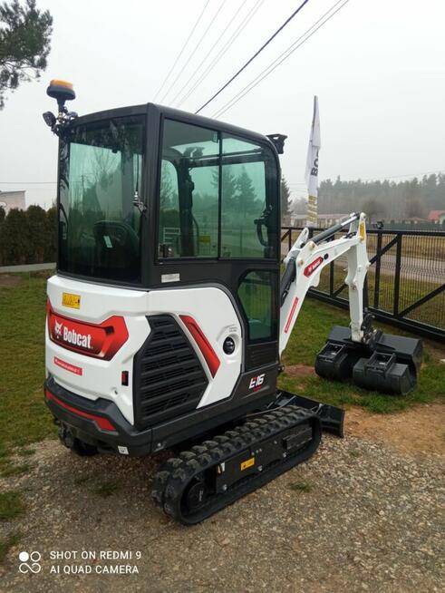 BOBCAT E16 / E19 R2 MINIKOPARKA MODEL 2026 FV NOWA GWARANCJA