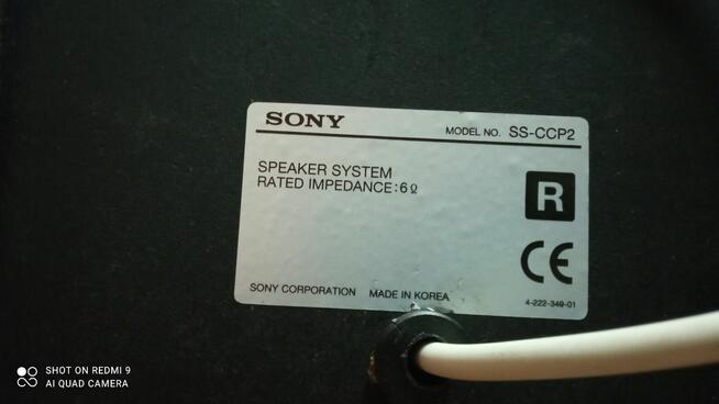 Kolumny Sony mod. SS-CCP2 sprzedam