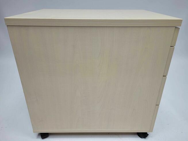 Kontener mobilny podbiurkowy Maro brzoza polarna - duża ilość