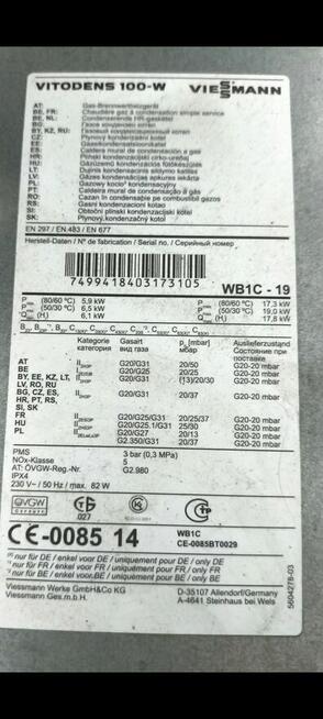 Piec gazowy Viessmann Vitodens 100 z zasobnikiem wody