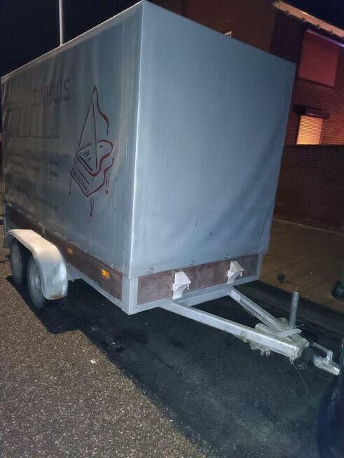 Przyczepa samochodowa duża paka, nowy przegląd i ubezpieczen