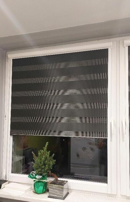 Komplet rolet dzień-noc w kasecie + moskitiery