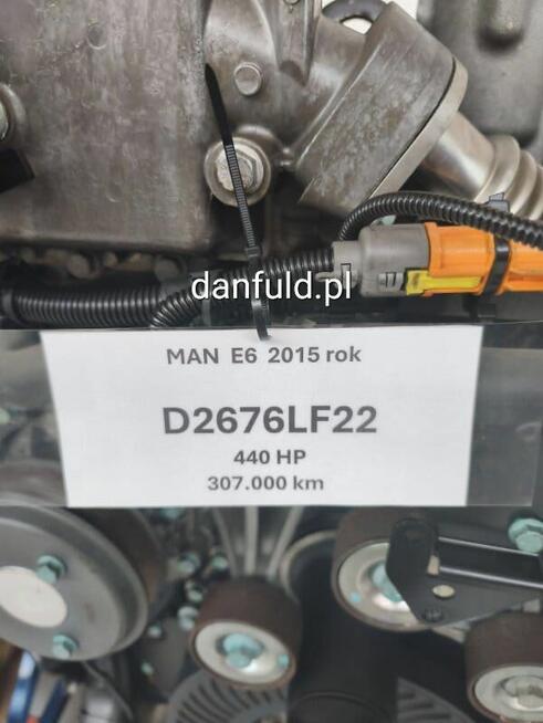 Silnik kompletny MAN D2676LF22 E6, 2015r