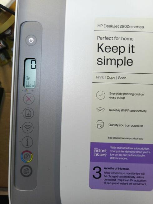 Drukarka wielofunkcyjna HP 2720e bezprzewodowa Wifi