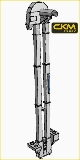 Podajnik przenośnik kubełkowy PK-CKM-60 do silosów zbiorników